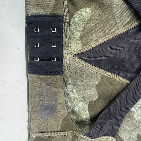 The North Face S Camo Sports Bra Racerback Adjustable Hook-Eye Closure - Picture 7 of 9